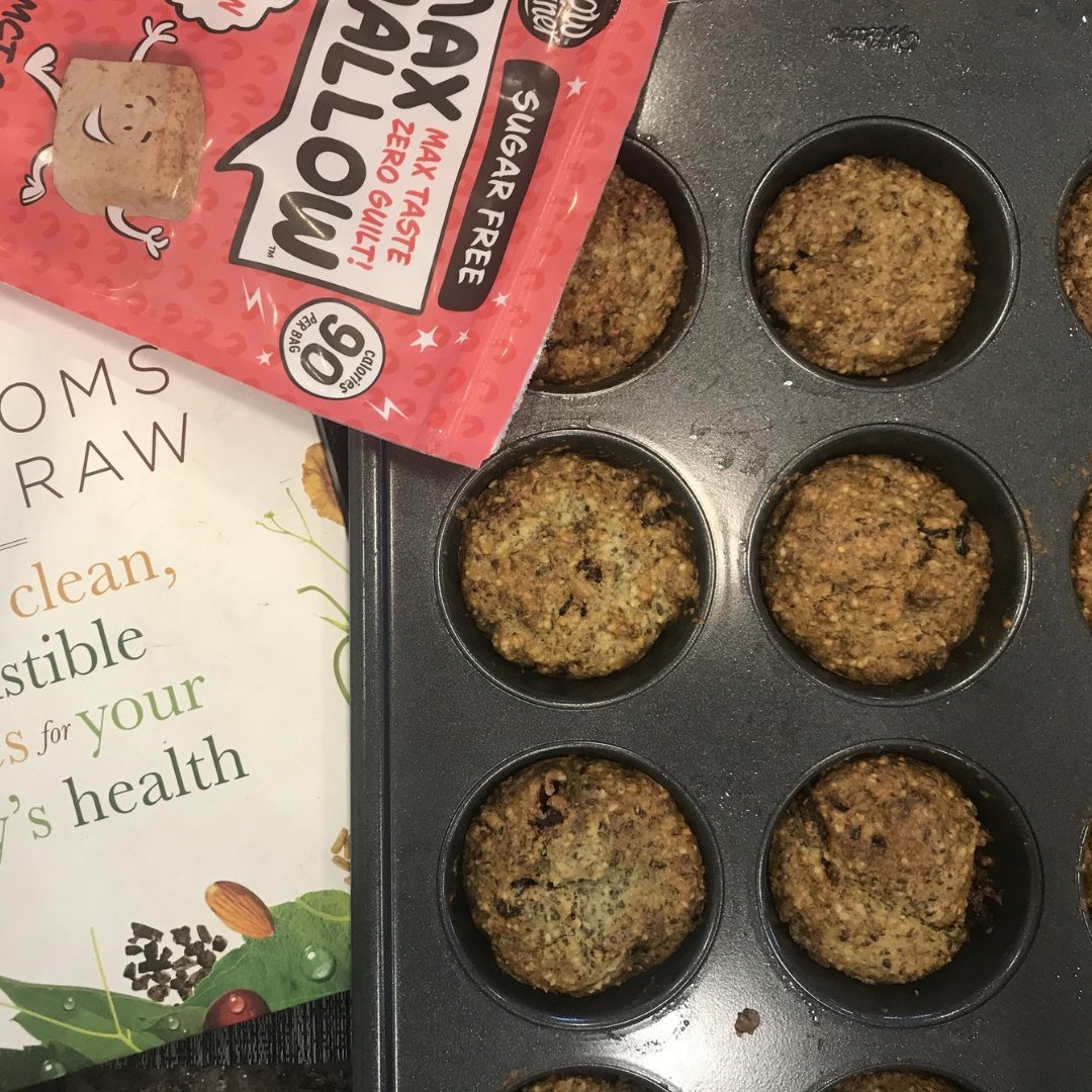 Crunchy Flax Muffins