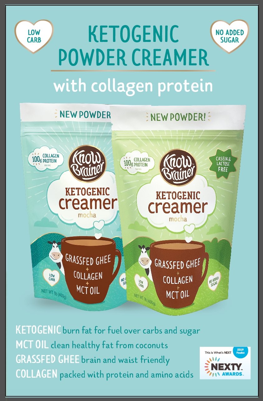 New award-winning Keto Creamer with Collagen Protein!