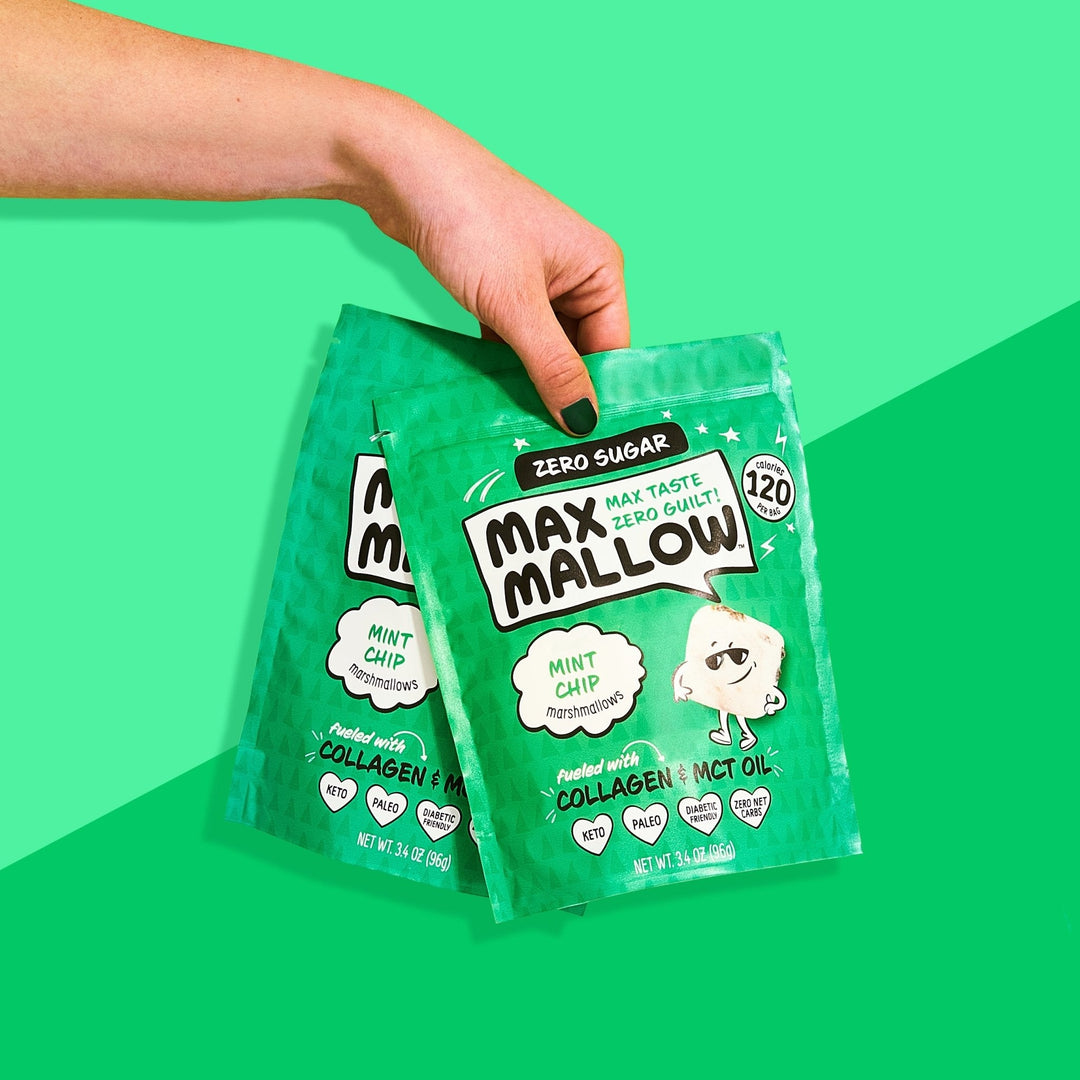 Max Sweets Sugar-Free Mint Chip Mallows 2 bag photo