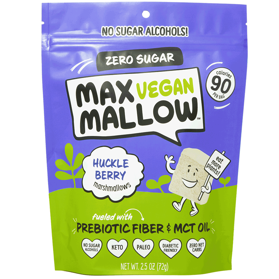 Max Mallows Huckle Berry Mallows front view
